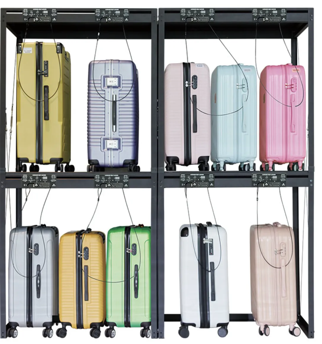 Carrier lockers in B1
